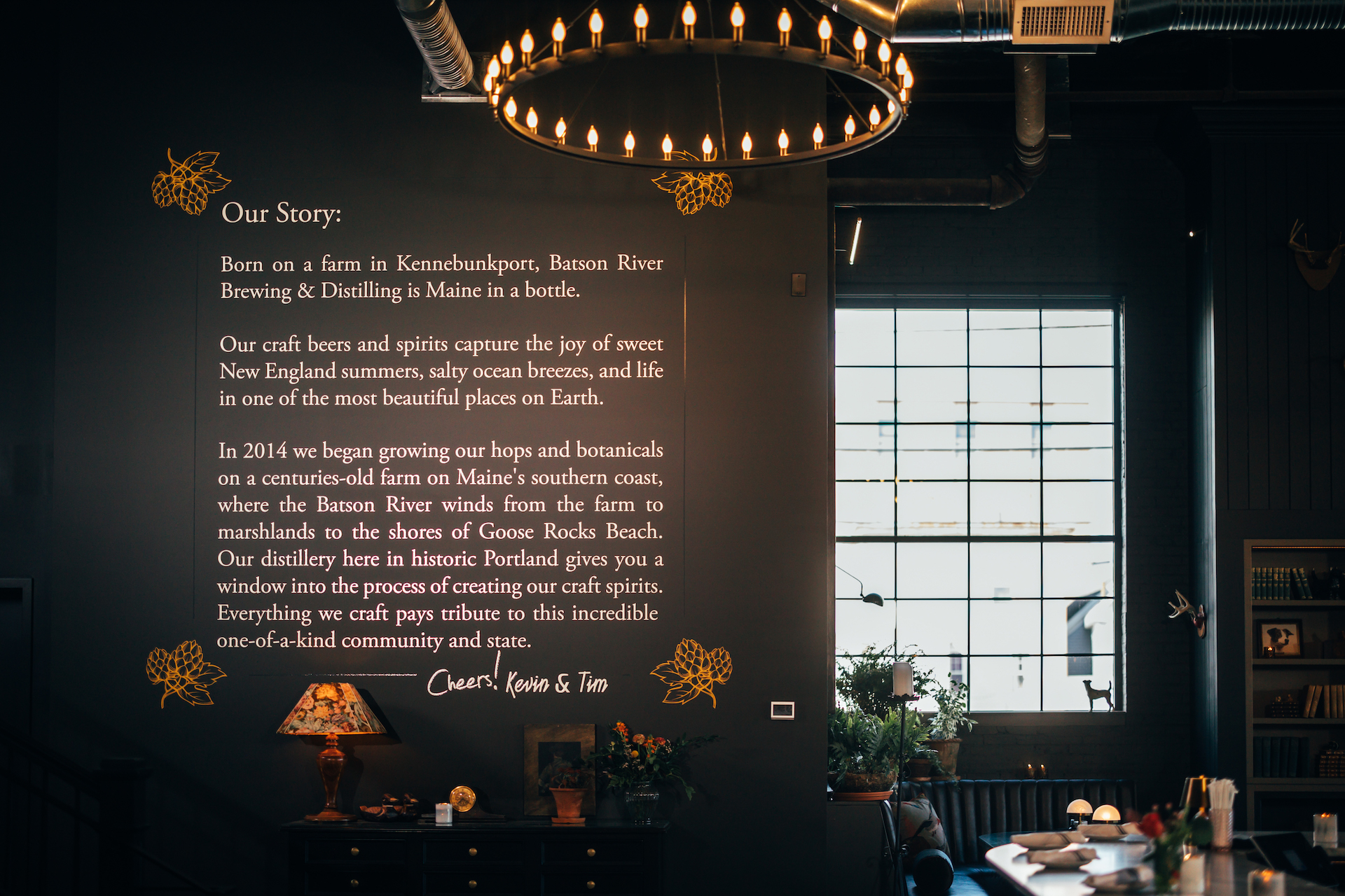 Batson River Brewing & Distilling Maine Craft Beer Maine Spirits