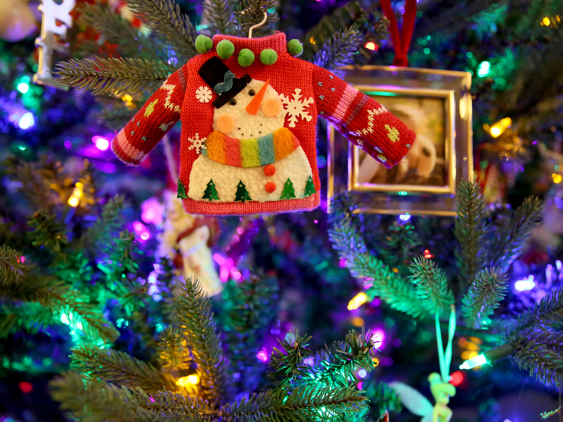 holiday sweater ornament