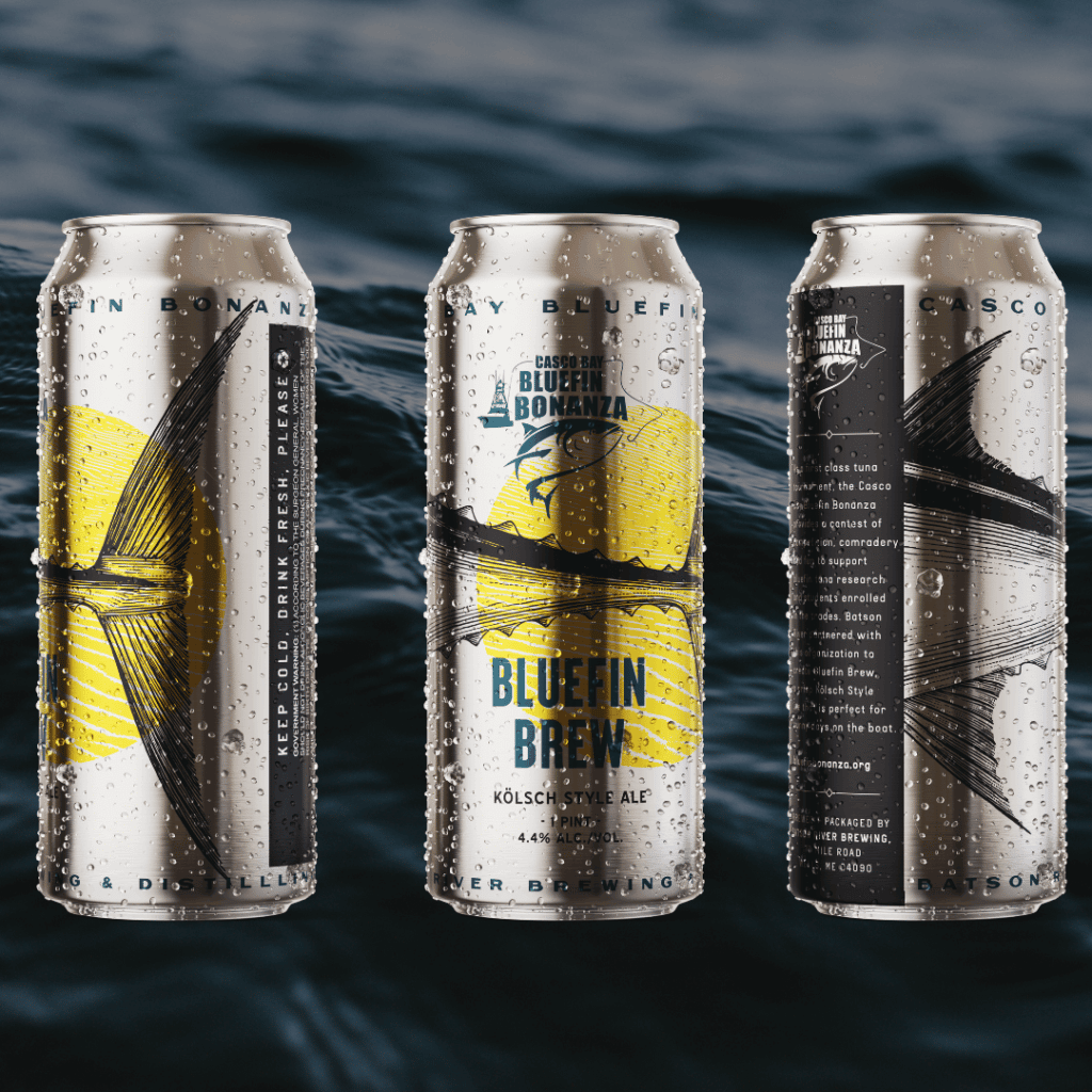 Casco Bay Tuna Maine Fishing Batson River Brewing & Distilling