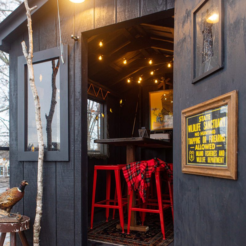 fish shacks